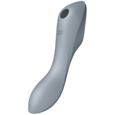 SATISFYER - ESTIMULADOR Y VIBRADOR CURVY TRINITY 3 GRIS
